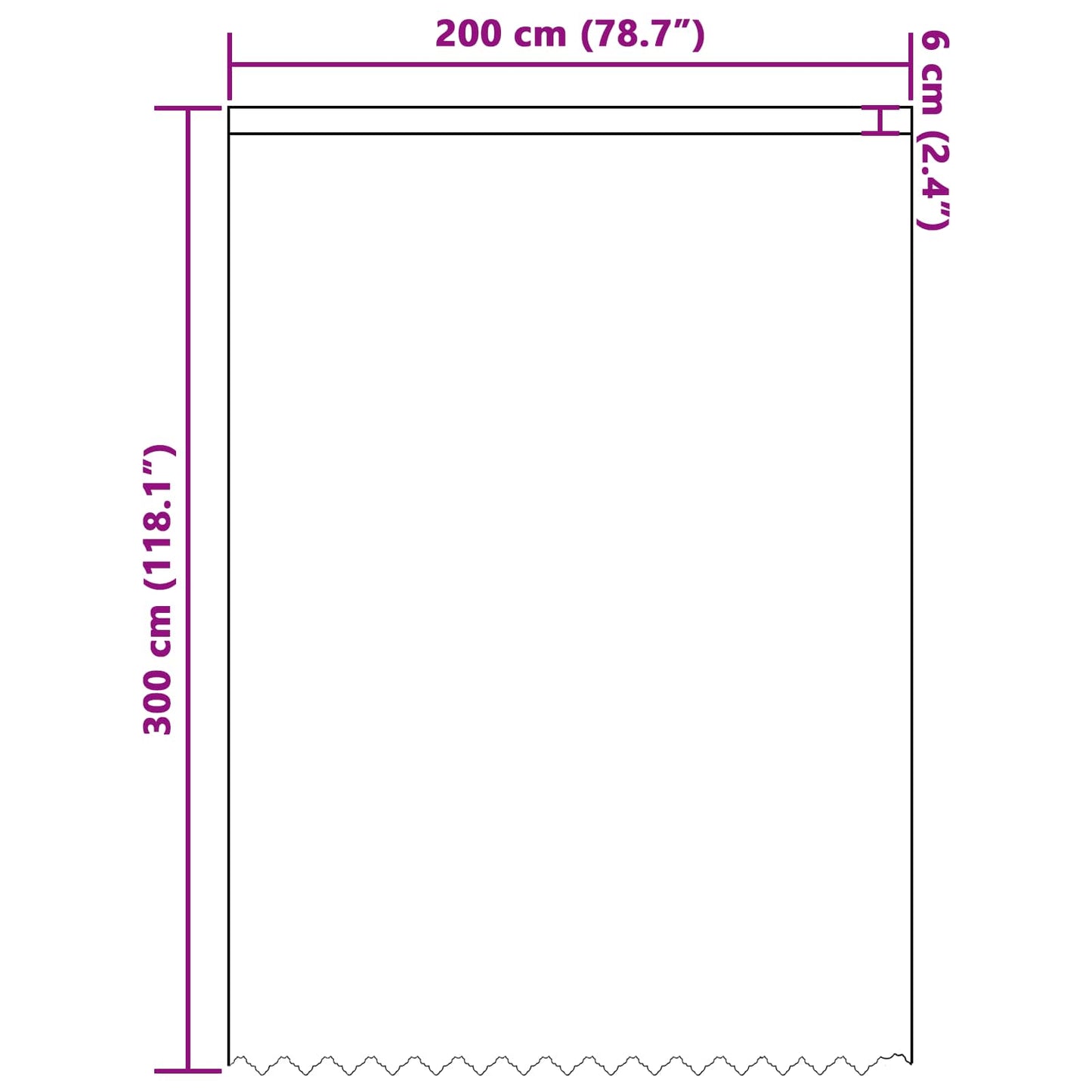 vidaXL Lace Curtain with Curtains Floral White 300 x 200 cm Polyester