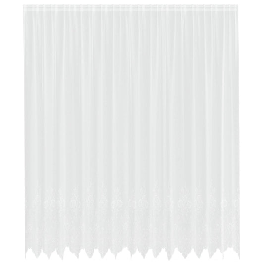 vidaXL Lace Curtain White 280 x 400 cm Polyester