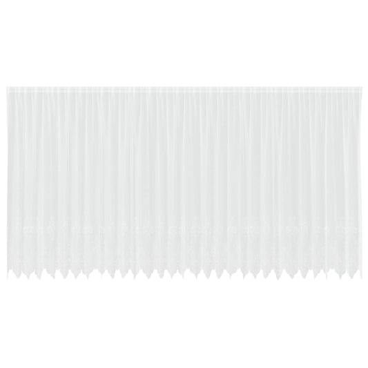 vidaXL Lace Curtain White 200 x 750 cm Polyester