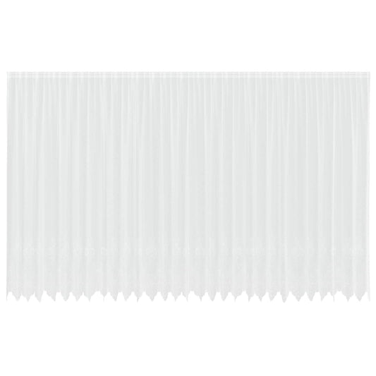 vidaXL Lace Curtain White 280 x 750 cm Polyester