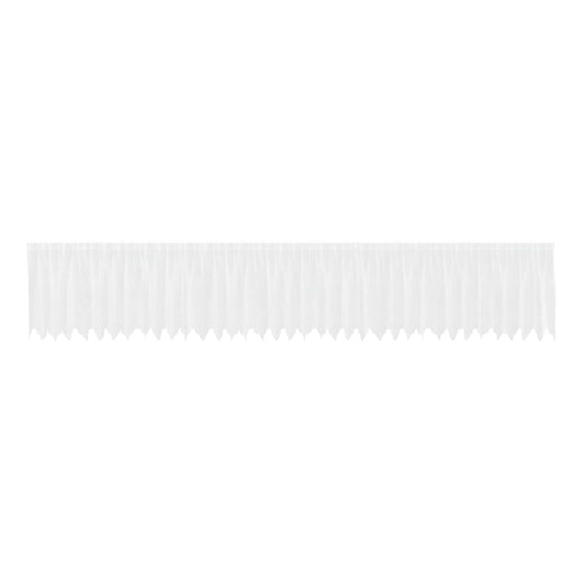 vidaXL Lace Curtain White 100 x 900 cm Polyester