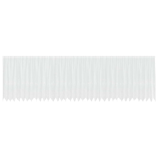 vidaXL Lace Curtain White 160 x 900 cm Polyester