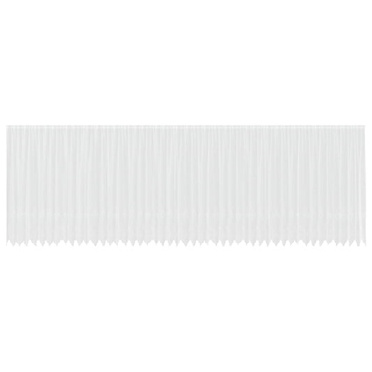 vidaXL Lace Curtain White 240 x 1200 cm Polyester