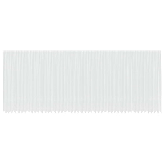 vidaXL Lace Curtain White 280 x 1200 cm Polyester