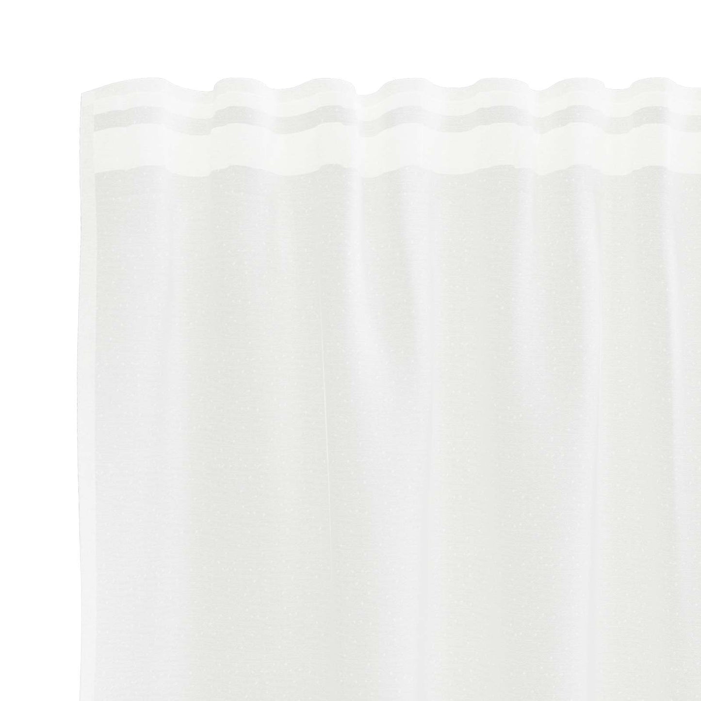 vidaXL Lace Curtain with Curtains Floral White 200 x 300 cm Polyester