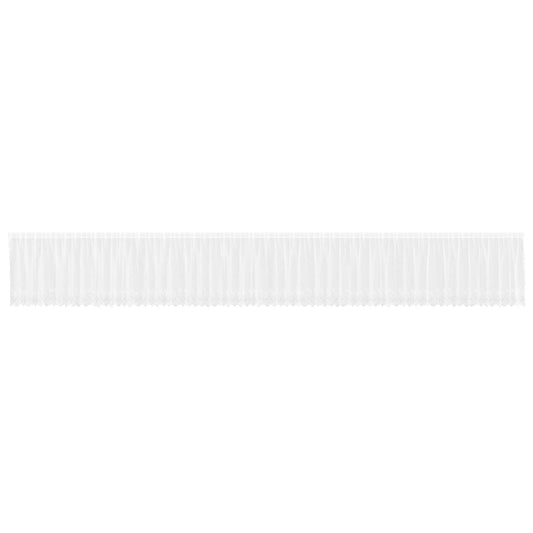 vidaXL Lace Curtain White 120 x 1200 cm Polyester