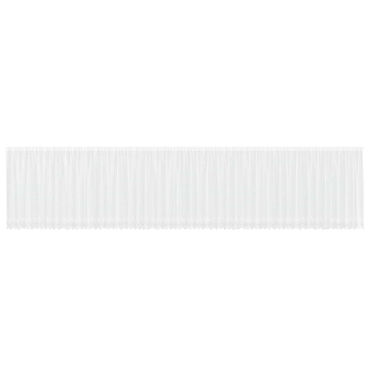vidaXL Lace Curtain White 180 x 1200 cm Polyester