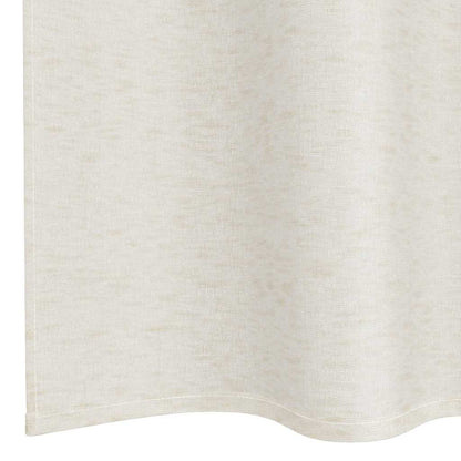 vidaXL Voile Curtain 2 pcs Cream 225 x 140 cm Polyester