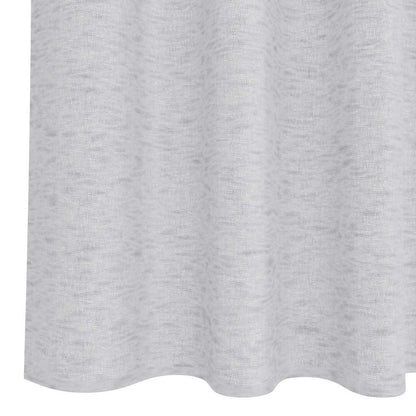 vidaXL Voile Curtain 2 pcs Light Grey 260 x 140 cm Polyester