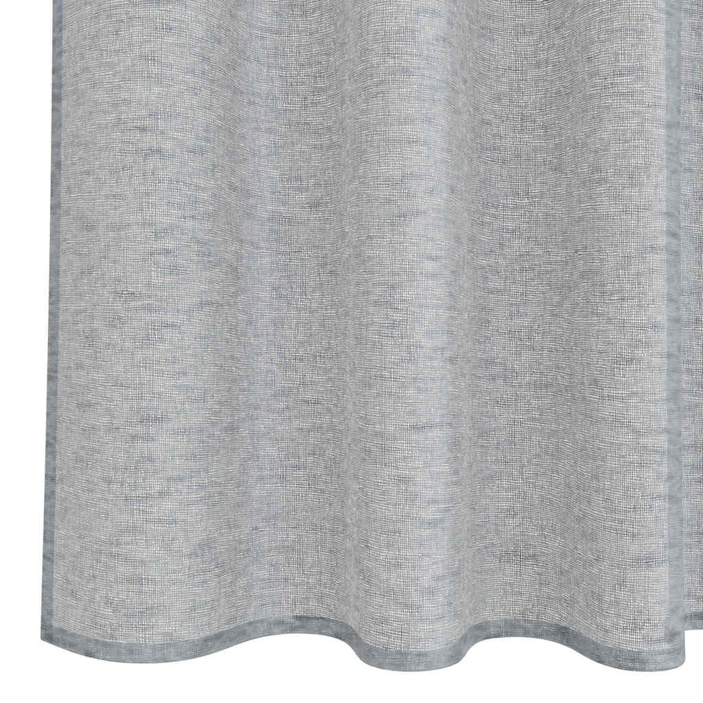 vidaXL Voile Curtain 2 pcs Dark Grey 175 x 140 cm Polyester