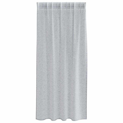 vidaXL Voile Curtain 2 pcs Dark Grey 175 x 140 cm Polyester