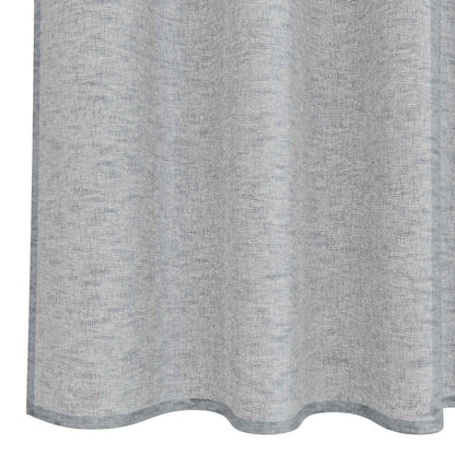 vidaXL Voile Curtain 2 pcs Dark Grey 260 x 140 cm Polyester