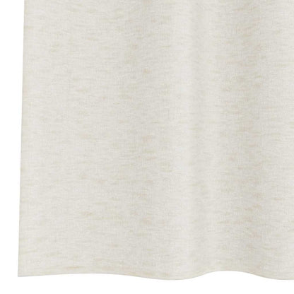 vidaXL Voile Curtain with Curtains 2 pcs Cream 225 x 140 cm Polyester