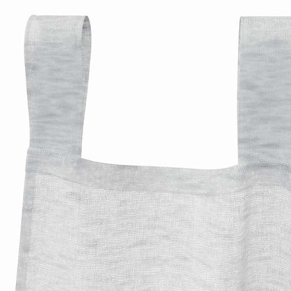 vidaXL Voile Curtain 2 pcs Light Grey 175 x 140 cm Polyester