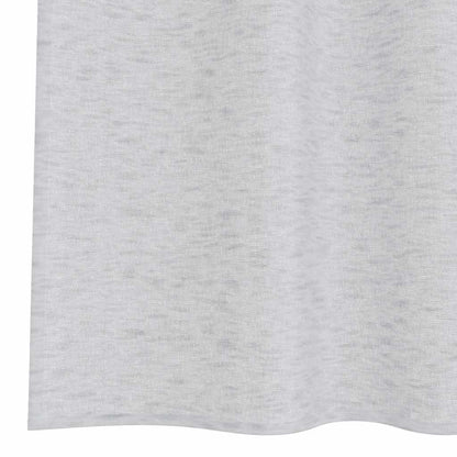 vidaXL Voile Curtain 2 pcs Light Grey 175 x 140 cm Polyester