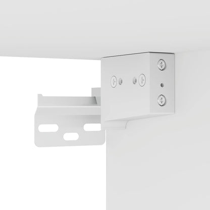 vidaXL Wall-Mounted Bedside Cabinets 2 pcs White 38x34x40 cm