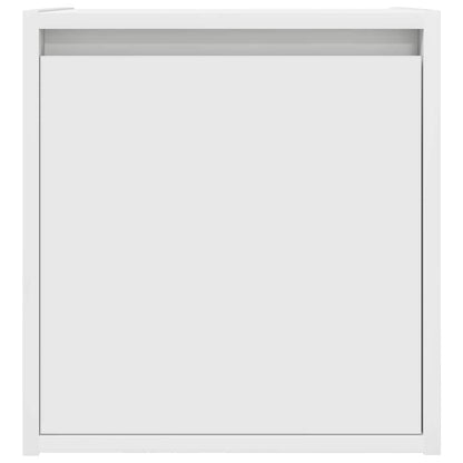 vidaXL Wall-Mounted Bedside Cabinets 2 pcs White 38x34x40 cm