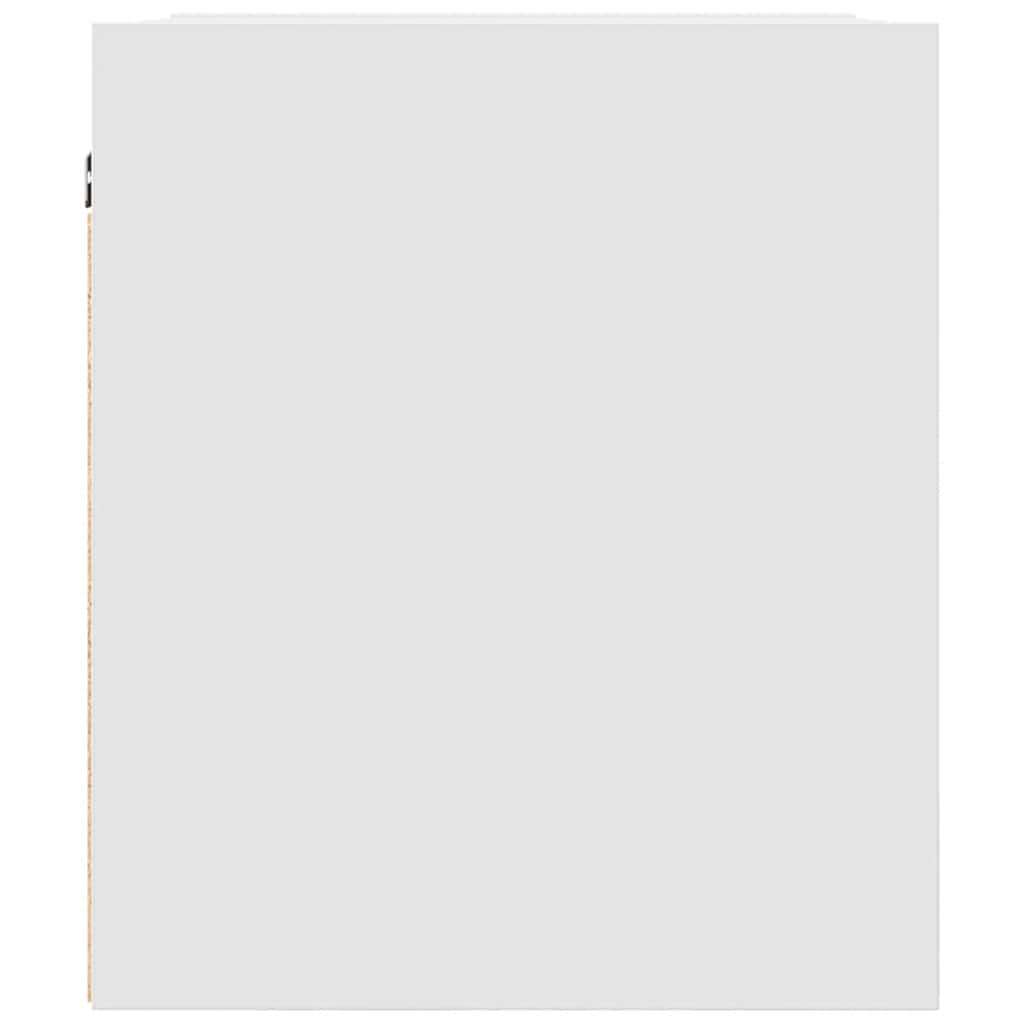 vidaXL Wall-Mounted Bedside Cabinets 2 pcs White 38x34x40 cm