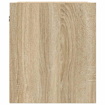 vidaXL Wall-Mounted Bedside Cabinets 2 pcs Sonoma Oak 38x34x40 cm