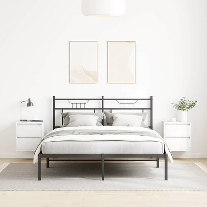 vidaXL Wall-mounted Bedside Cabinets 2 pcs White 38x34x40 cm