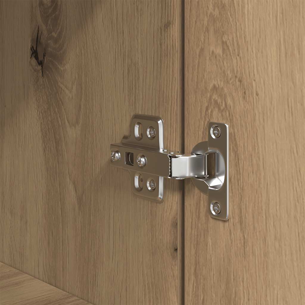 vidaXL Bedside Cabinets 2 pcs Artisan Oak 39x35x65 cm Engineered Wood