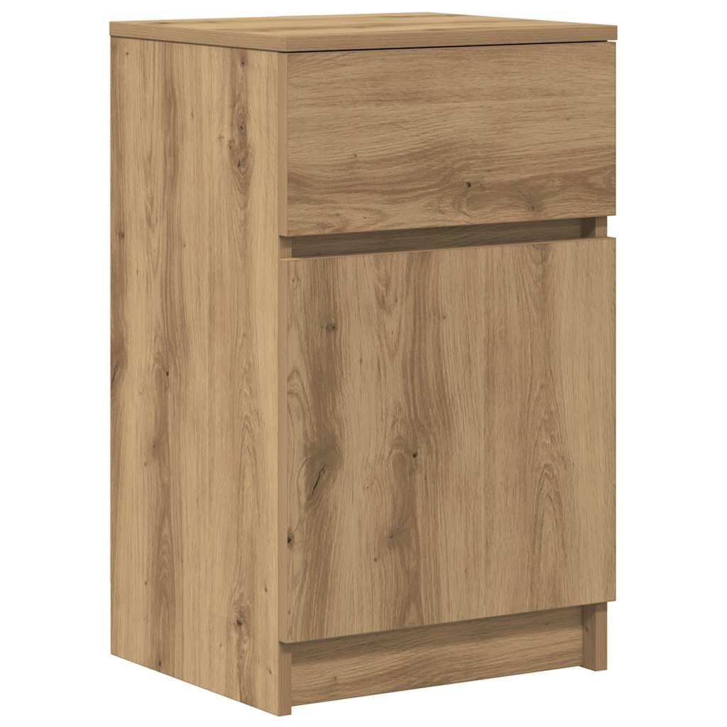 vidaXL Bedside Cabinets 2 pcs Artisan Oak 39x35x65 cm Engineered Wood