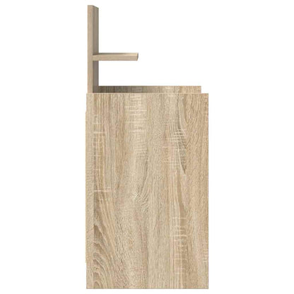 vidaXL Bedside Cabinets with 2 Drawers 2 pcs Sonoma Oak 38x34x80 cm