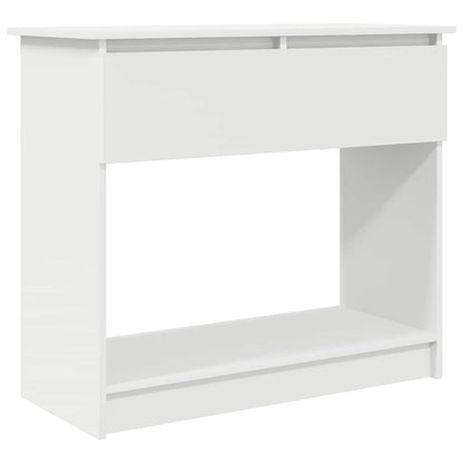 vidaXL Console Table with Drawers White 85,5x38,5x74,5 cm