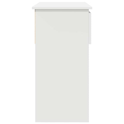 vidaXL Console Table with Drawers White 85,5x38,5x74,5 cm