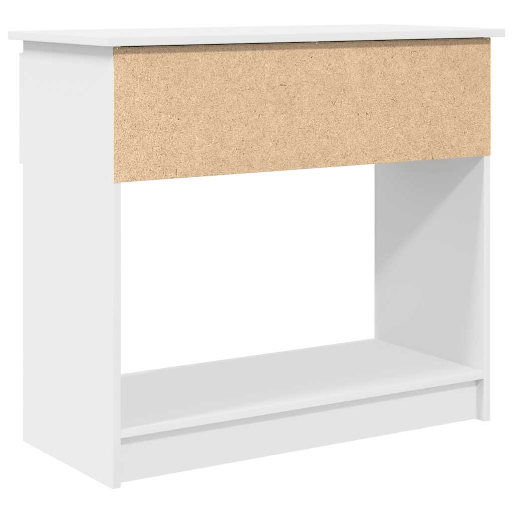 vidaXL Console Table with Drawers White 85,5x38,5x74,5 cm
