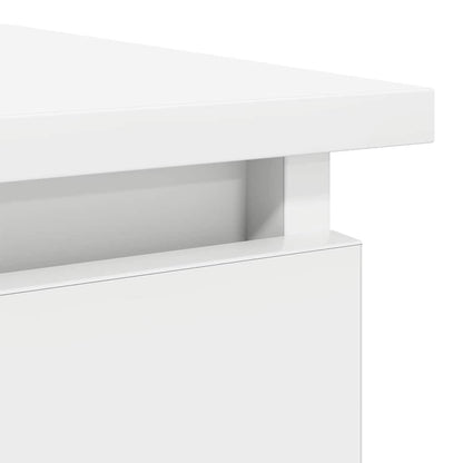vidaXL Console Table with Drawers White 85,5x38,5x74,5 cm