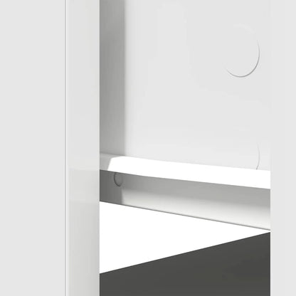 vidaXL Console Table with Drawers White 85,5x38,5x74,5 cm