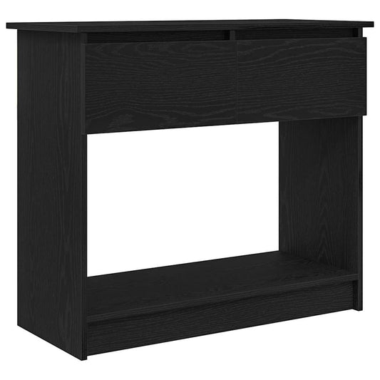 vidaXL Console Table with Drawers Black 85,5x38,5x74,5 cm