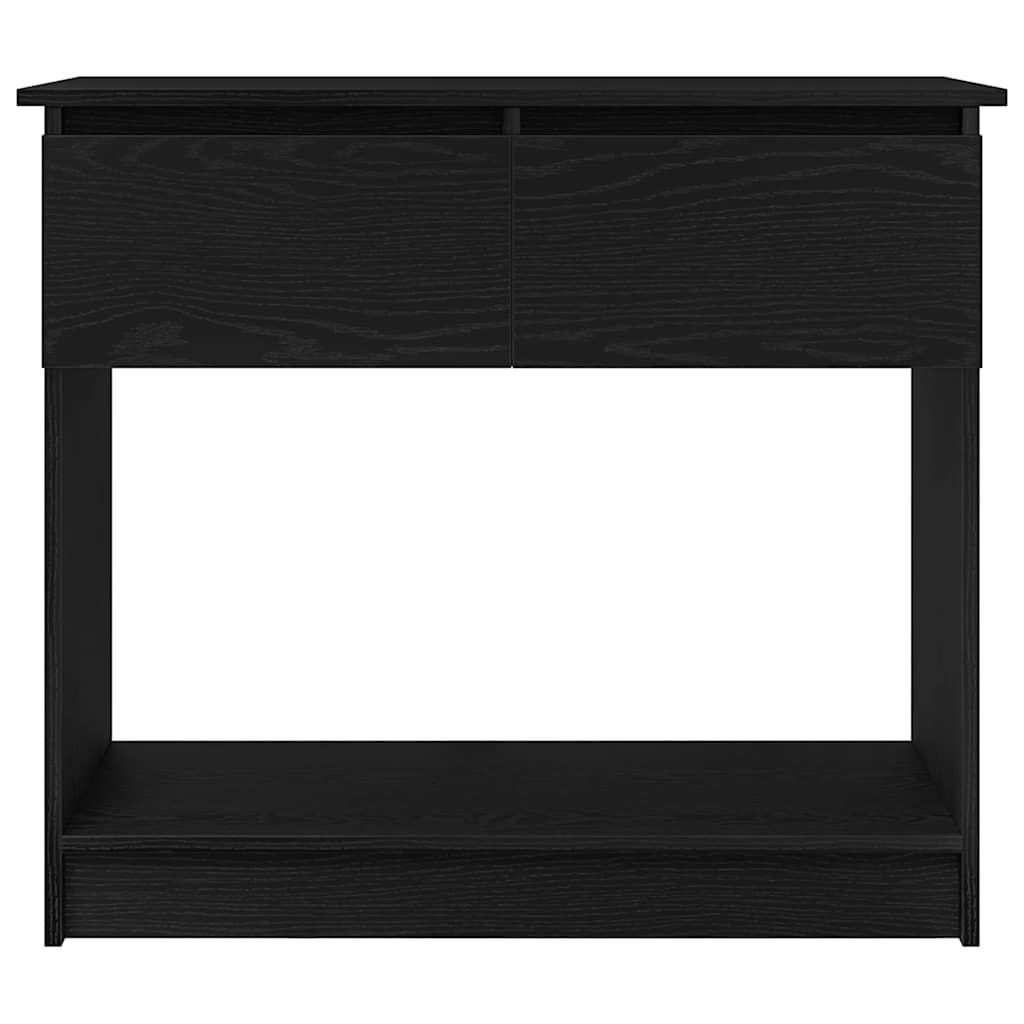 vidaXL Console Table with Drawers Black 85,5x38,5x74,5 cm