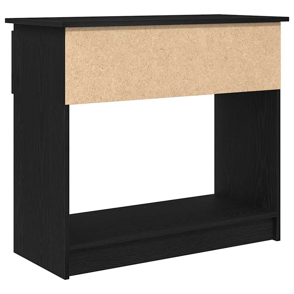vidaXL Console Table with Drawers Black 85,5x38,5x74,5 cm