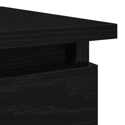 vidaXL Console Table with Drawers Black 85,5x38,5x74,5 cm
