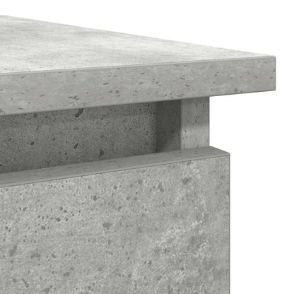 vidaXL Console Table with Drawers Concrete Grey 85,5x38,5x74,5 cm