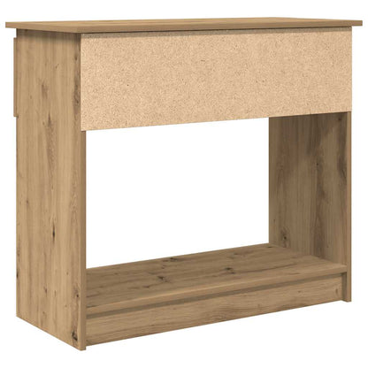 vidaXL Console Table with Drawers Artisan Oak 85,5x38,5x74,5 cm
