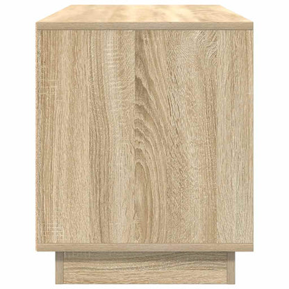 vidaXL TV Cabinet with LED Lights Sonoma Oak 100x41x50 cm