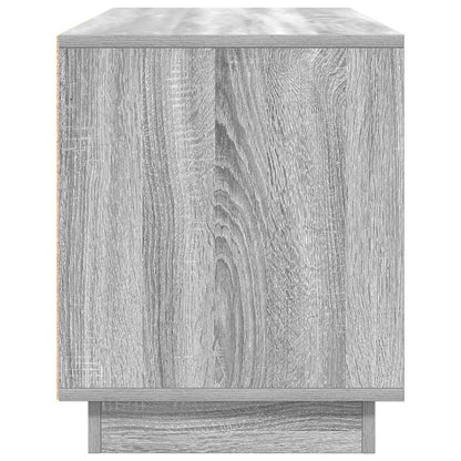 vidaXL TV Cabinet with LED Lights Grey Sonoma 100x41x50 cm