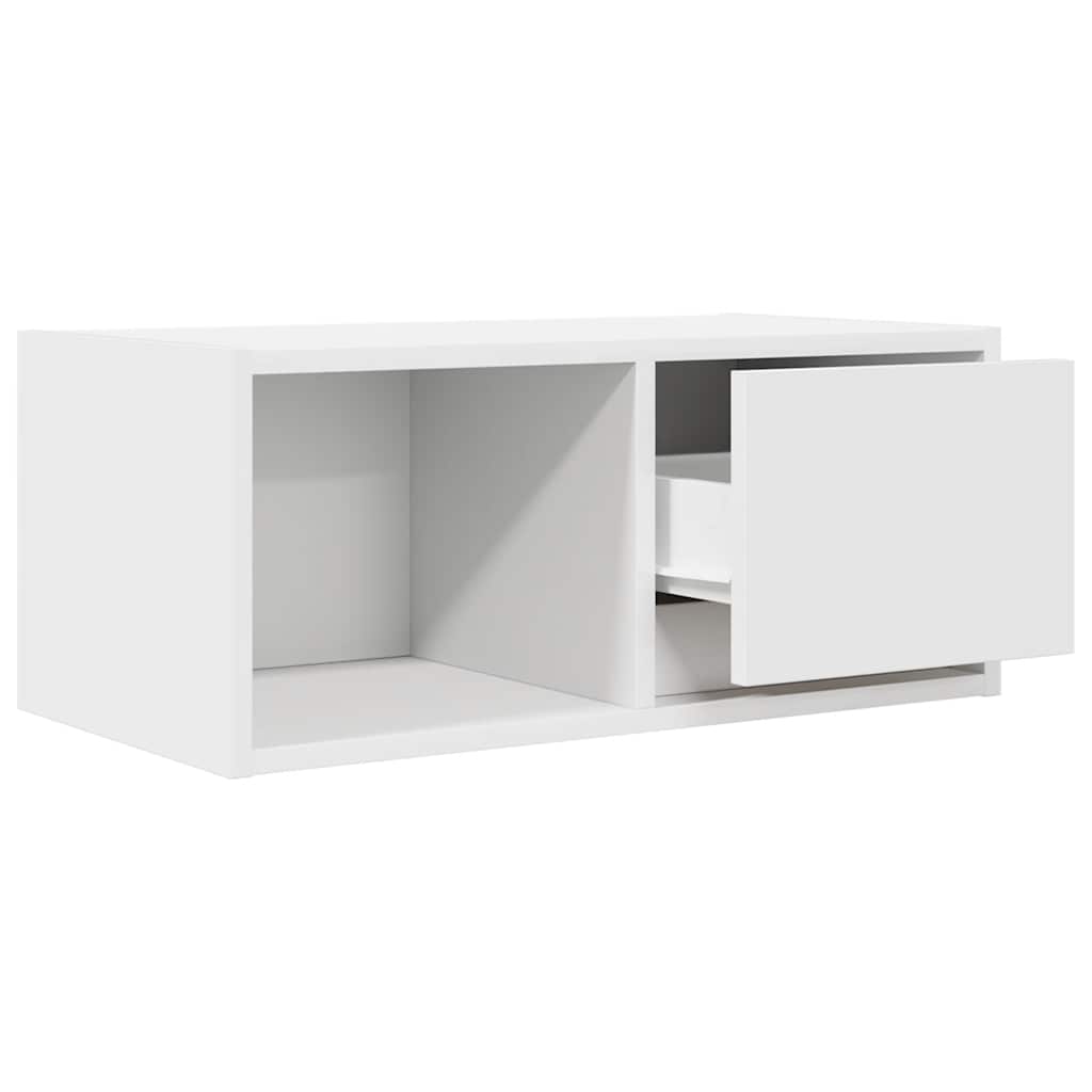 vidaXL TV Cabinet White 60x31x25,5 cm Engineered Wood