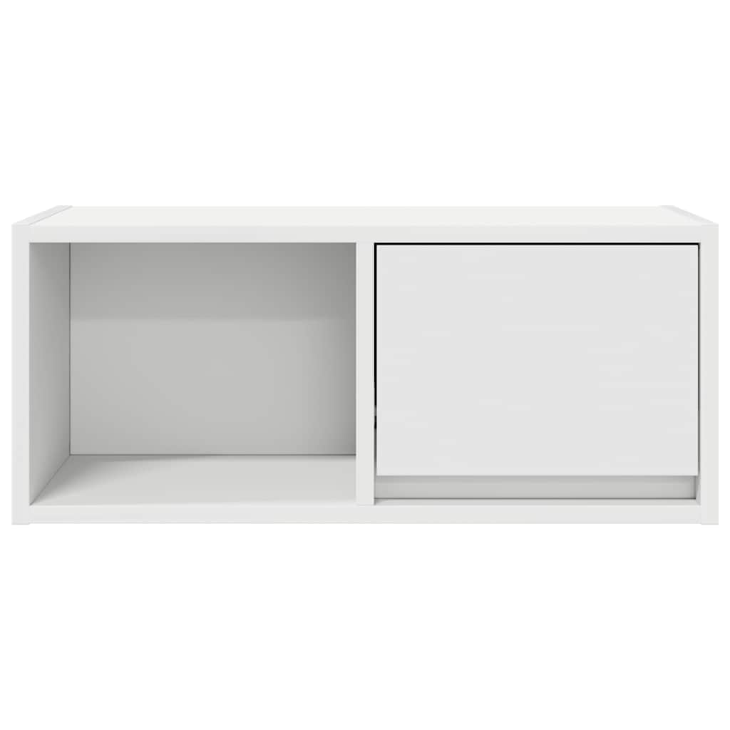 vidaXL TV Cabinet White 60x31x25.5 cm Engineered Wood