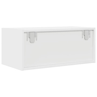vidaXL TV Cabinet White 60x31x25.5 cm Engineered Wood