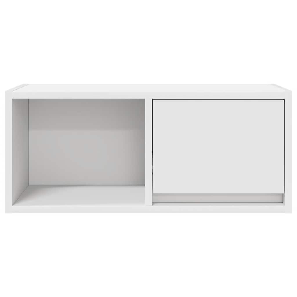 vidaXL TV Cabinets 2 pcs White 60x31x25.5 cm Engineered Wood