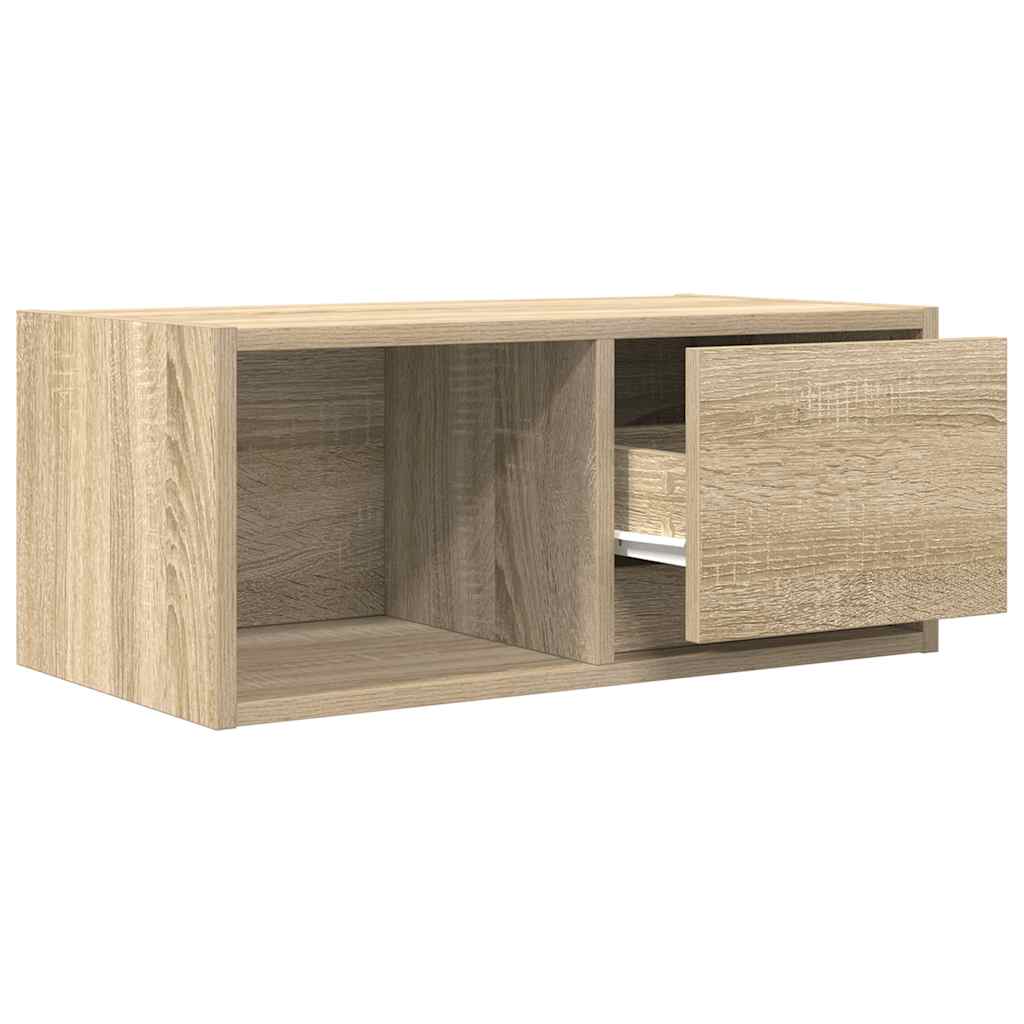 vidaXL TV Cabinet Sonoma Oak 60x31x25.5 cm Engineered Wood