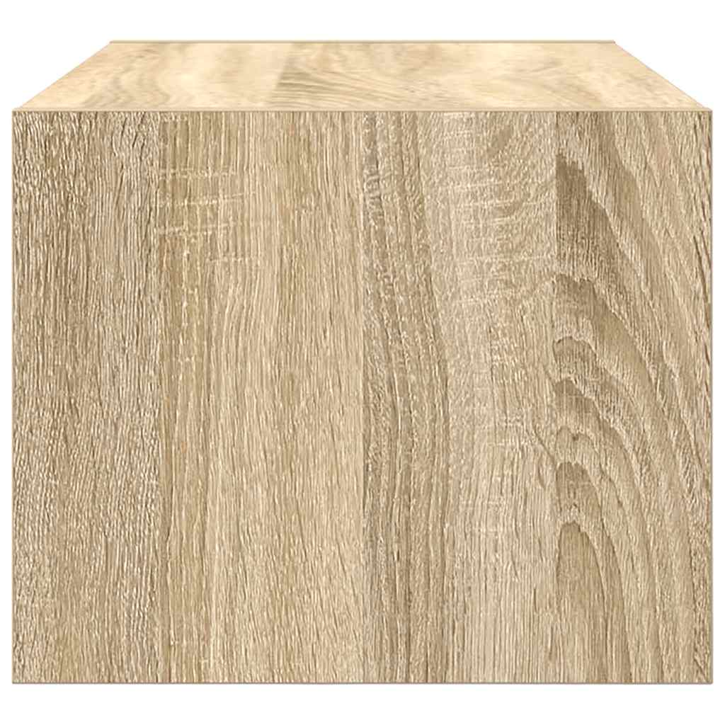 vidaXL TV Cabinet Sonoma Oak 60x31x25.5 cm Engineered Wood