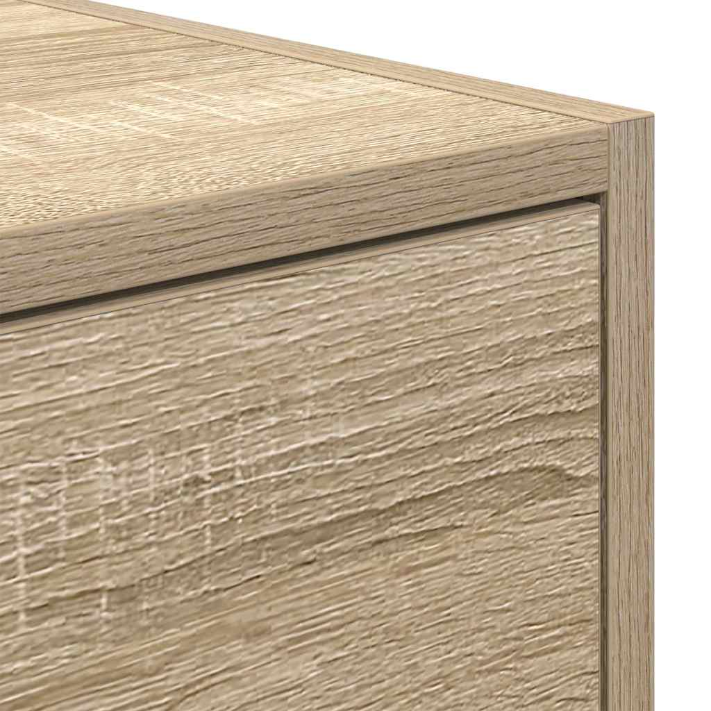 vidaXL TV Cabinet Sonoma Oak 60x31x25.5 cm Engineered Wood