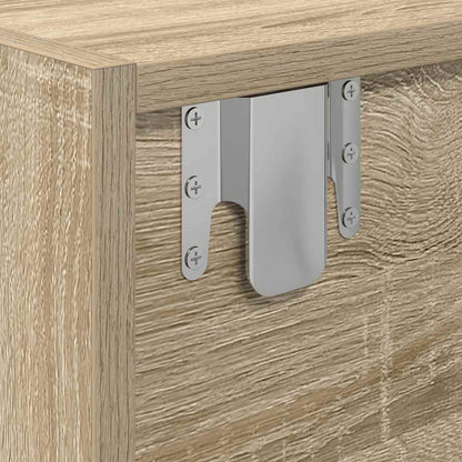 vidaXL TV Cabinet Sonoma Oak 60x31x25.5 cm Engineered Wood