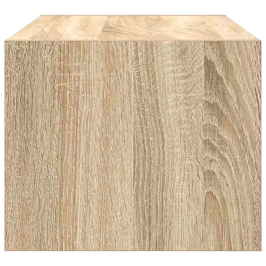 vidaXL TV Cabinets 2 pcs Sonoma Oak 60x31x25.5 cm Engineered Wood
