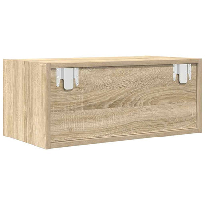 vidaXL TV Cabinets 2 pcs Sonoma Oak 60x31x25.5 cm Engineered Wood